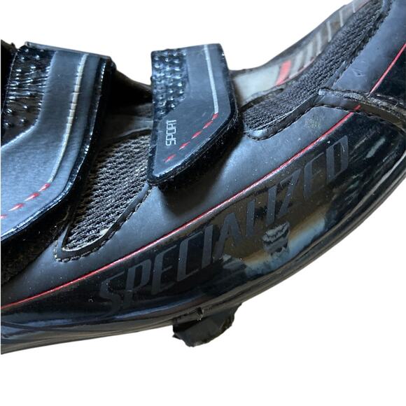 Specialized Body Geometry Sport RD Road Cycling Shoes Triple Strap Size 10.6 - Picture 7 of 10